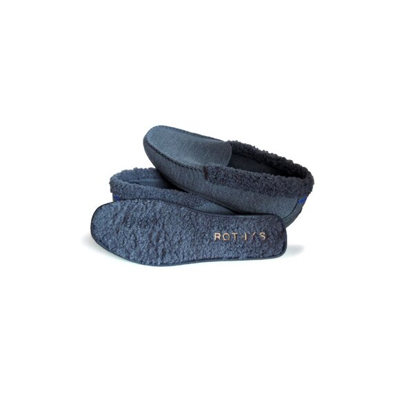 Rothy's Shoes Mens Merino The Slipper Mountain Gray Mens Size 9 - Picture 7 of 11